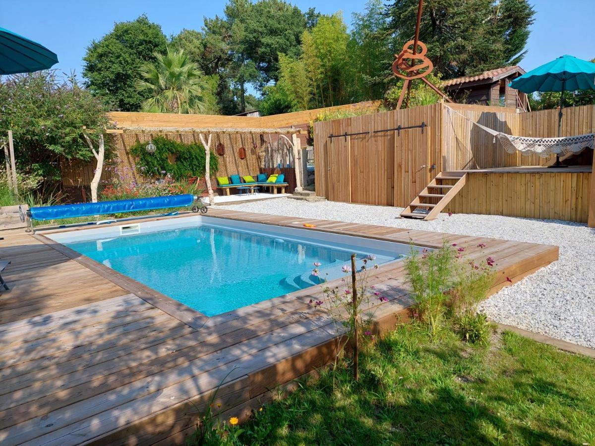 Villa Hossegor- 6 chambres - 5 salles de bains - piscine chauffée 5 mn des plages Soorts-Hossegor Exterior foto