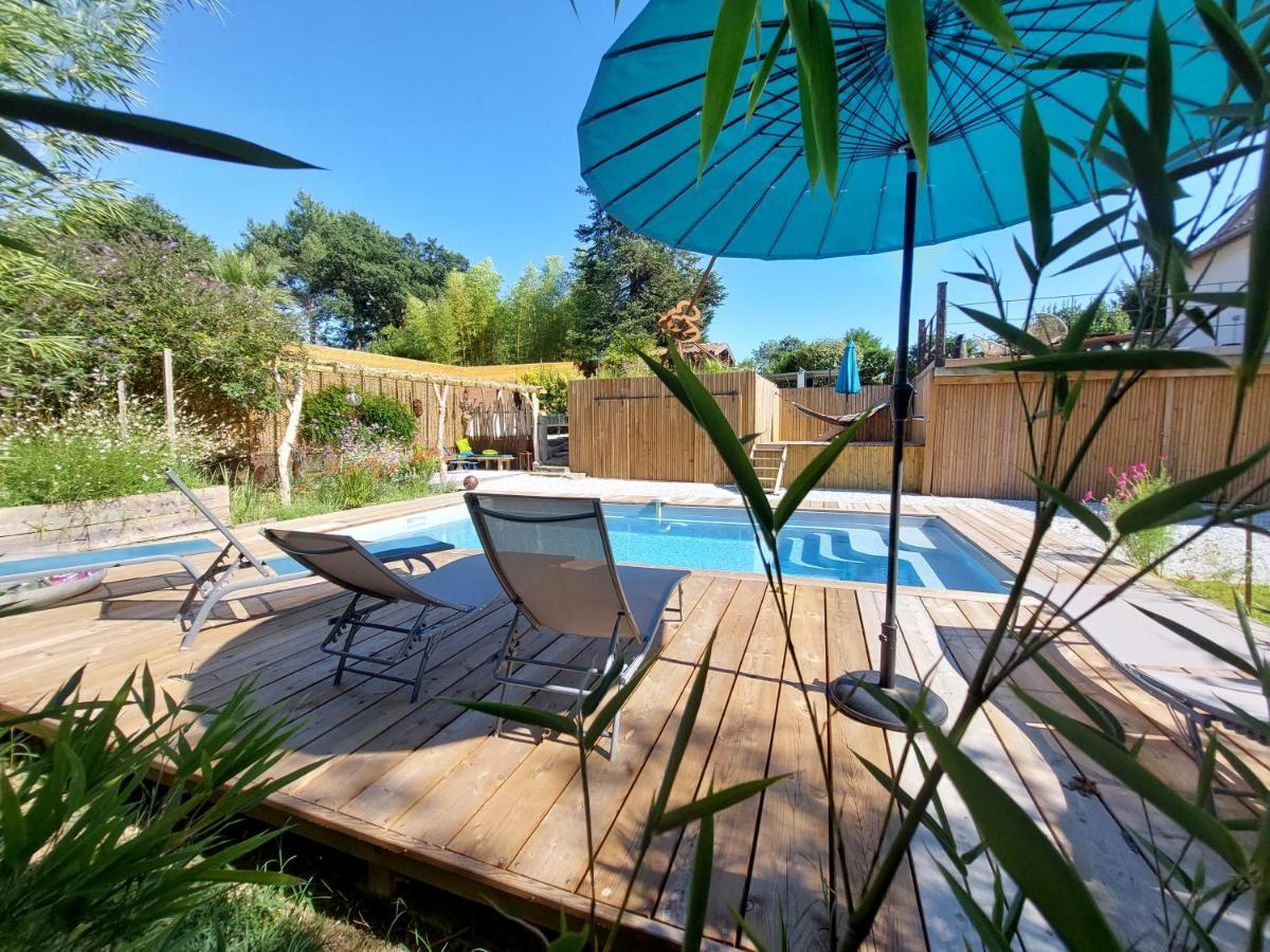 Villa Hossegor- 6 chambres - 5 salles de bains - piscine chauffée 5 mn des plages Soorts-Hossegor Exterior foto